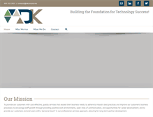 Tablet Screenshot of dkconsult.net